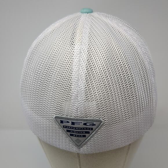 PFG Performance Fishing Gear Fitted Trucker Hat Blue XL Colorblock Columbia - Picture 6 of 9